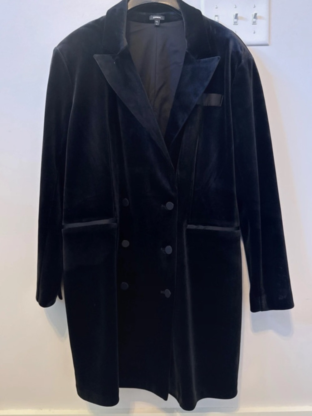 Velvet jacket/dress